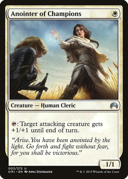Anointer of Champions Origins