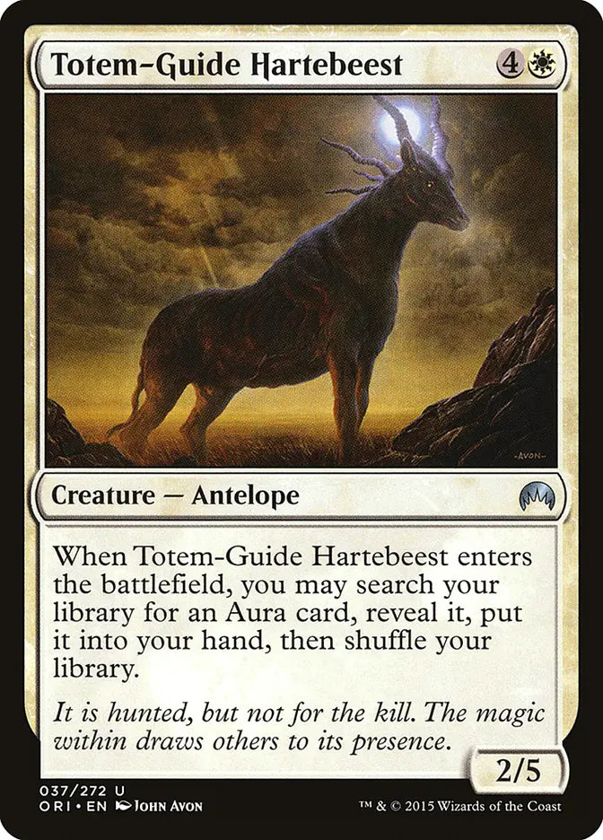 Totem-Guide Hartebeest Origins