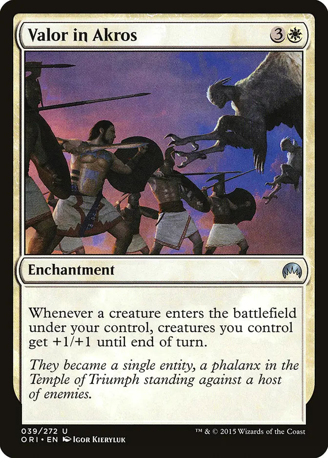 Valor in Akros Origins