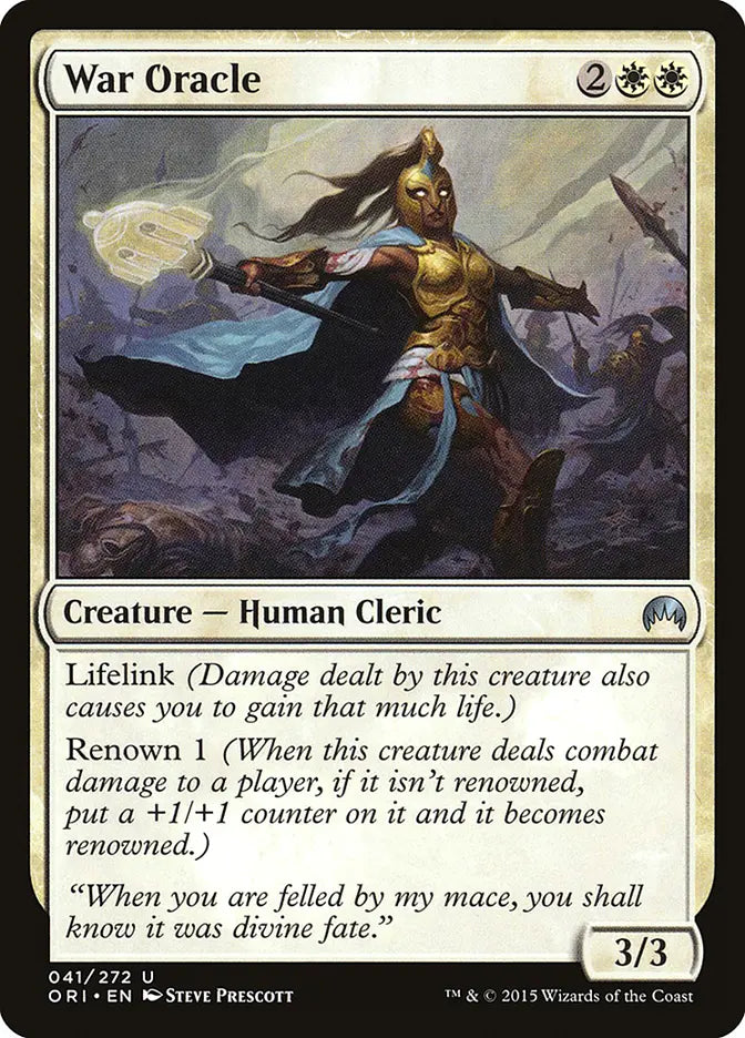 War Oracle Origins