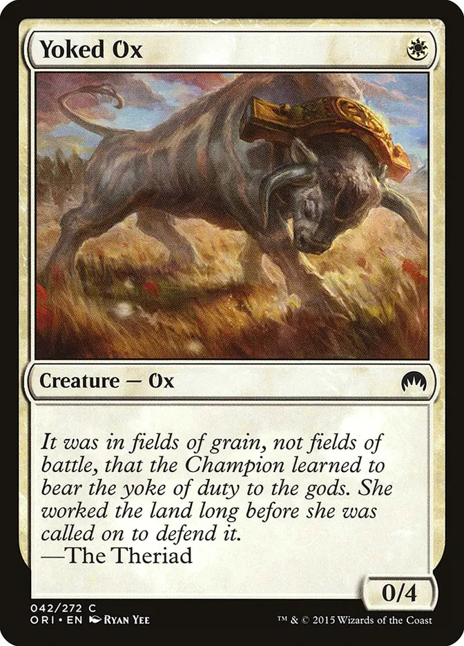 Yoked Ox Origins