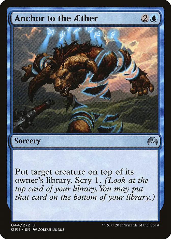 Anchor to the Aether Origins