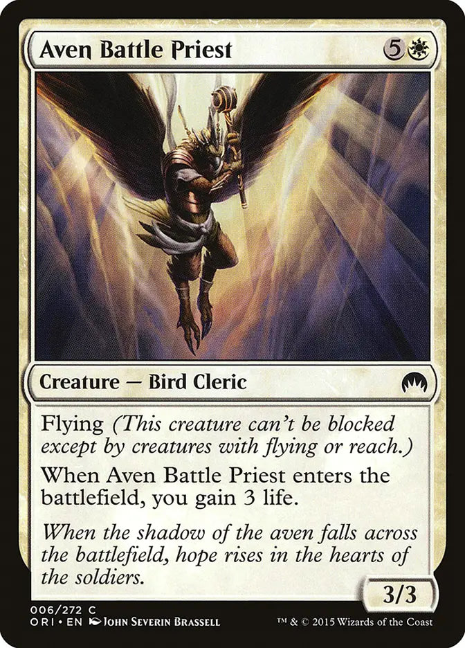 Aven Battle Priest Origins