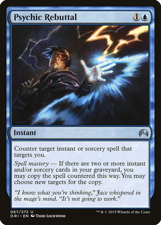 Psychic Rebuttal Origins