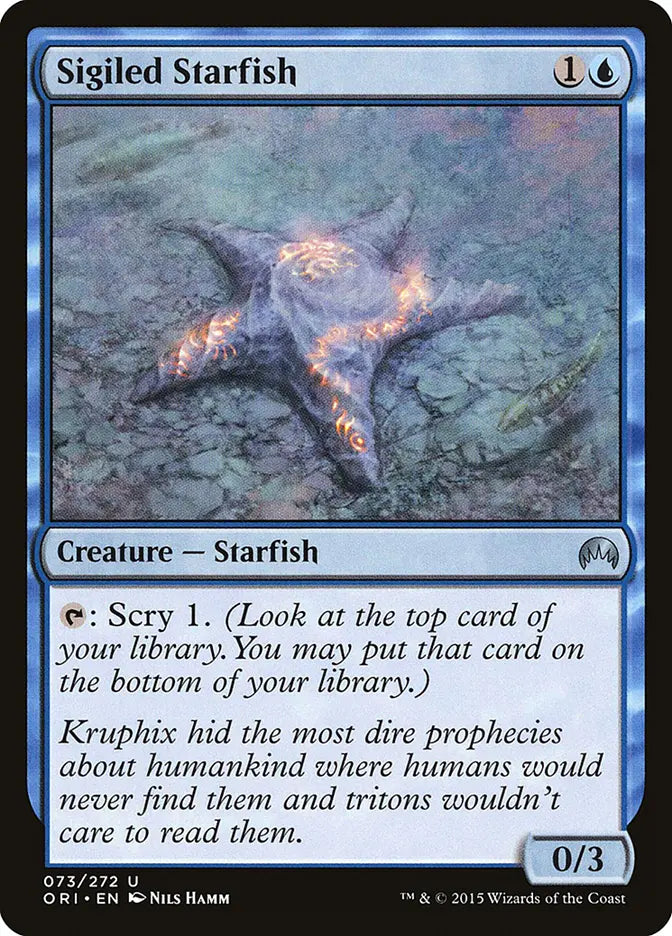 Sigiled Starfish Origins