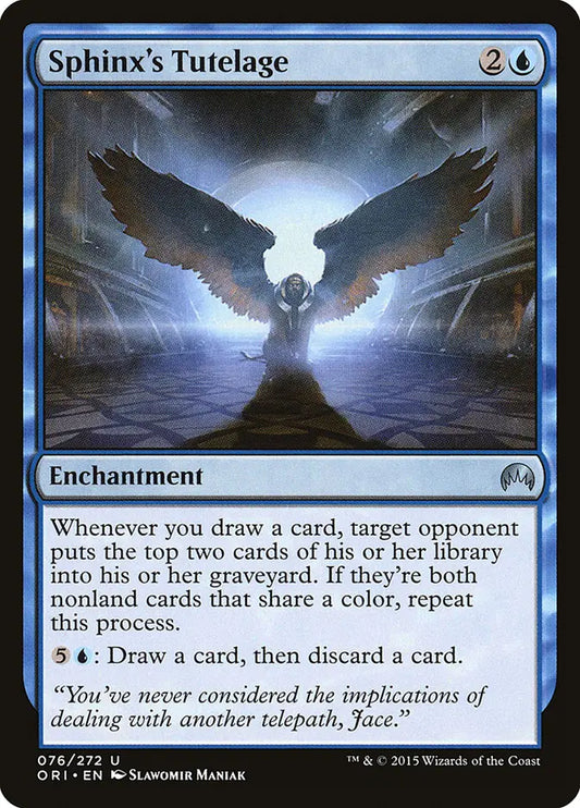 Sphinx's Tutelage Origins