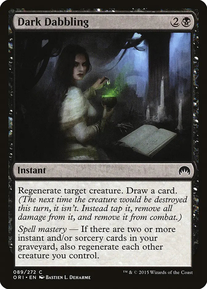Dark Dabbling Origins