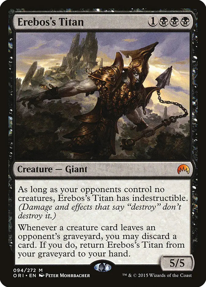 Erebos's Titan Origins