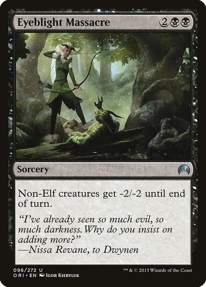Eyeblight Massacre Origins