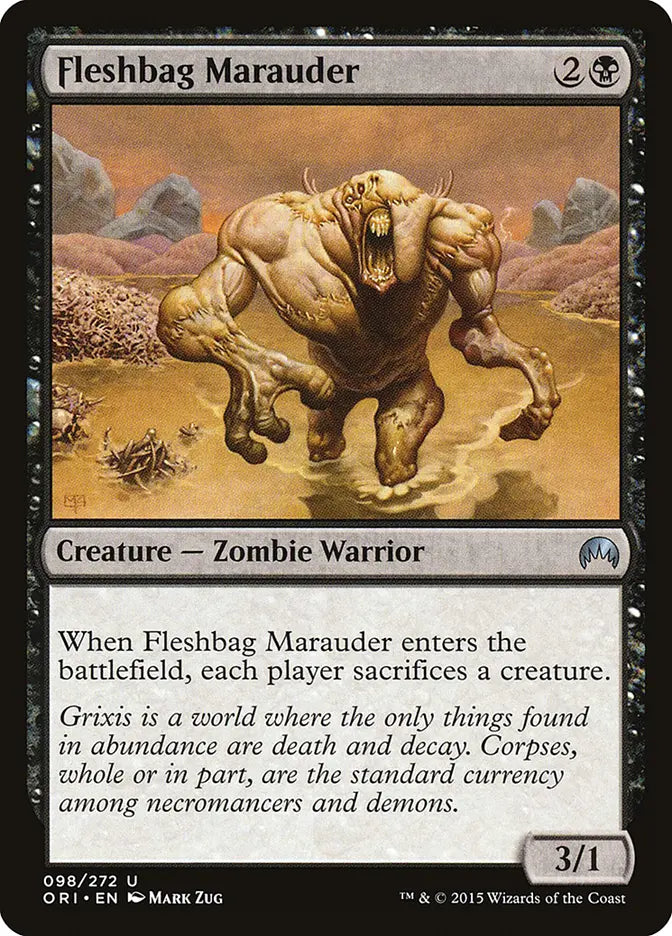 Fleshbag Marauder Origins