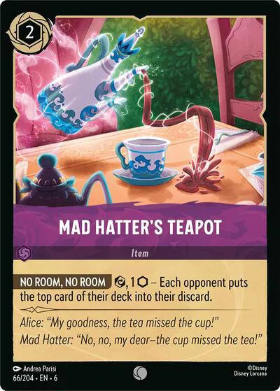 Mad Hatter's Teapot Azurite Sea