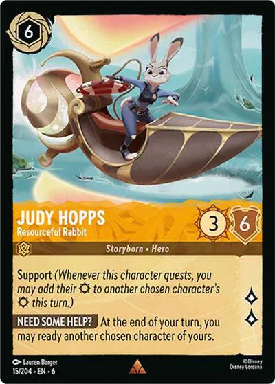 Judy Hopps - Resourceful Rabbit Azurite Sea