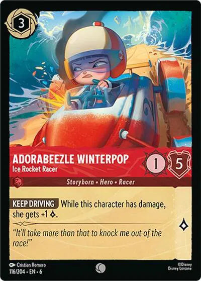 Adorabeezle Winterpop - Ice Rocket Racer Azurite Sea