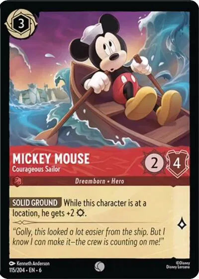 Mickey Mouse - Courageous Sailor Azurite Sea