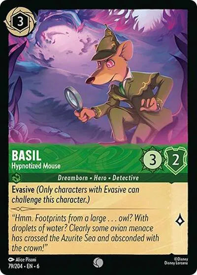 Basil - Hypnotized Mouse Azurite Sea