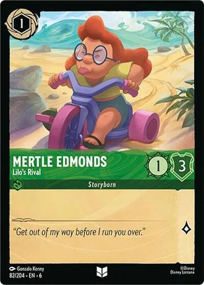 Mertle Edmonds - Lilo's Rival COILD FOIL Azurite Sea