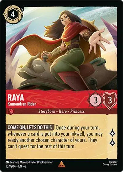 Raya - Kumandran Rider COLD FOIL Azurite Sea
