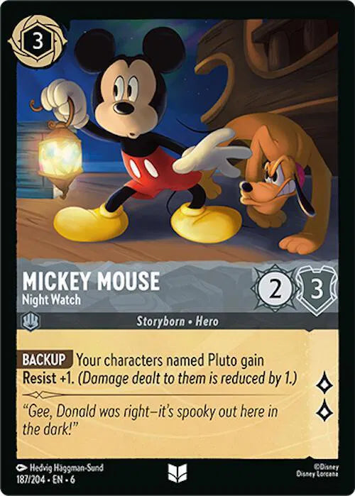 Mickey Mouse - Night Watch Azurite Sea