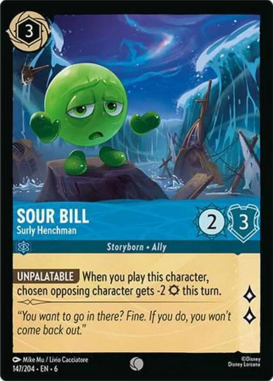 Sour Bill - Surly Henchman Azurite Sea