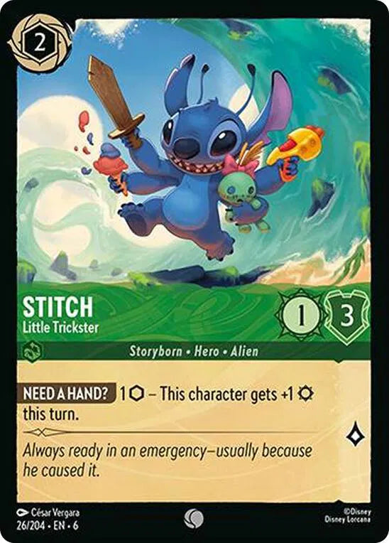Stitch - Little Trickster Azurite Sea