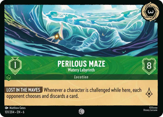 Perilous Maze - Watery Labyrinth Azurite Sea