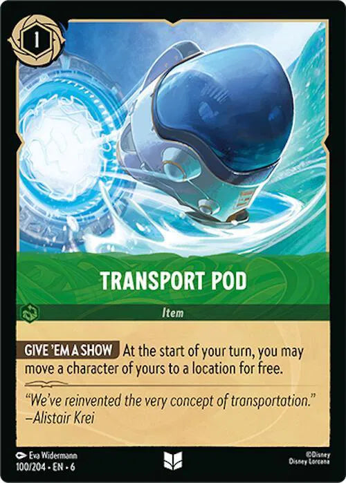 Transport Pod Azurite Sea