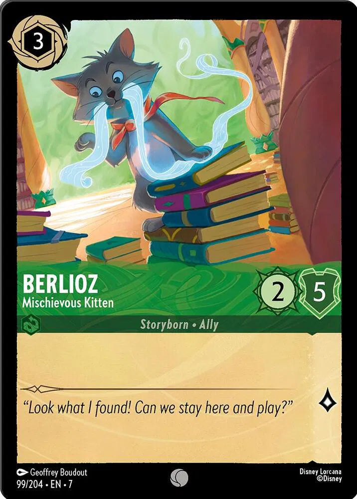 Berlioz - Mischievous Kitten Archazia's Island