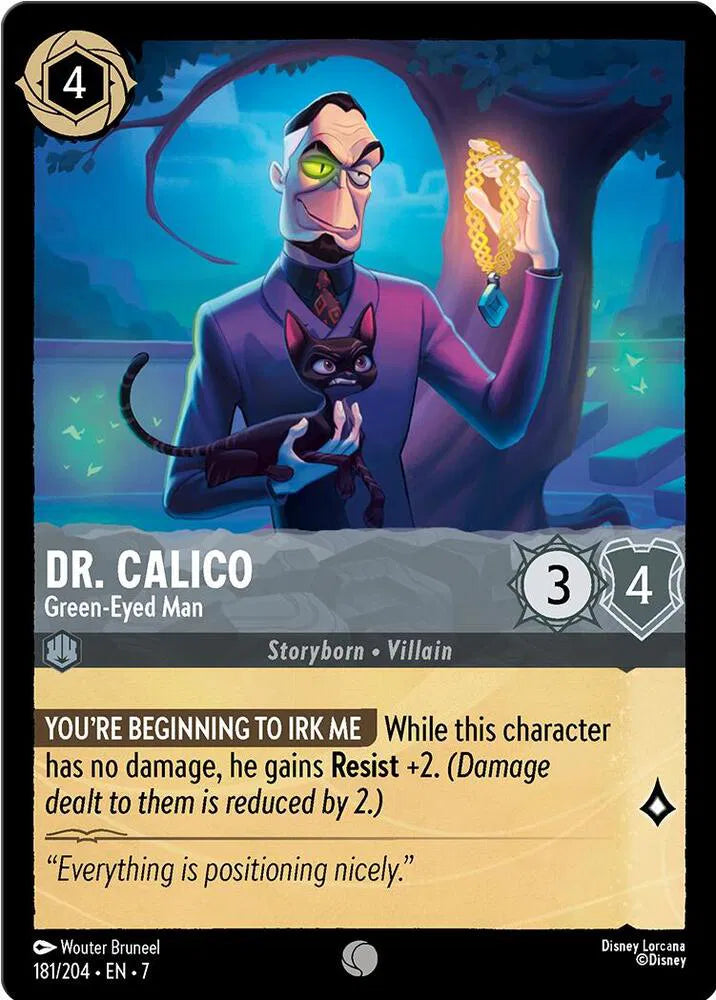 Dr. Calico - Green-Eyed Man Archazia's Island