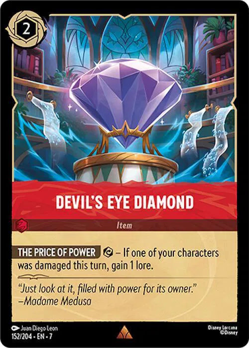 Devil's Eye Diamond Archazia's Island