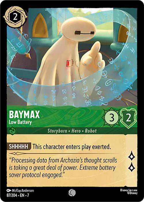 Baymax - Low Battery Archazia's Island