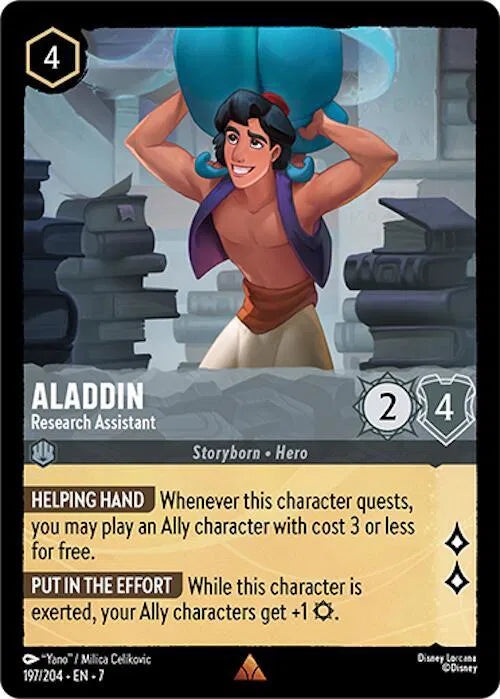 Aladdin - Research Assistant Archazia's Island