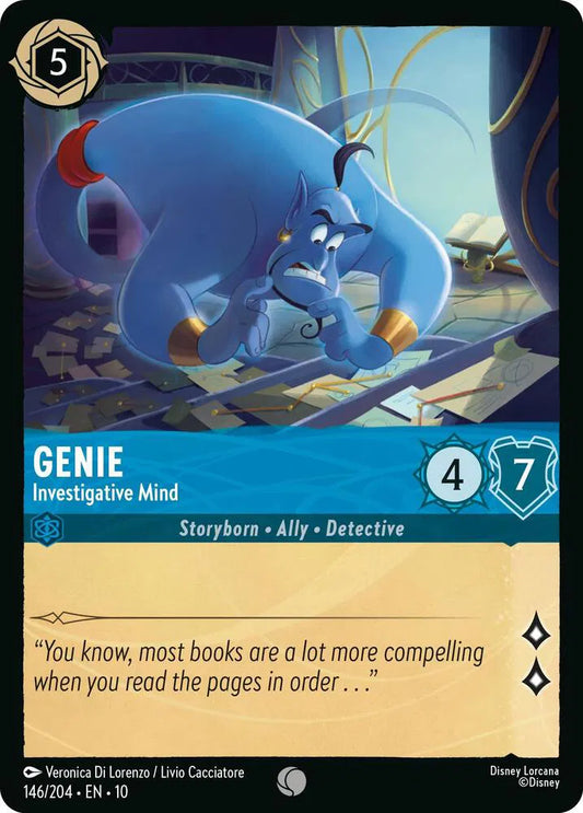 Genie - Investigative Mind Whispers in the Well