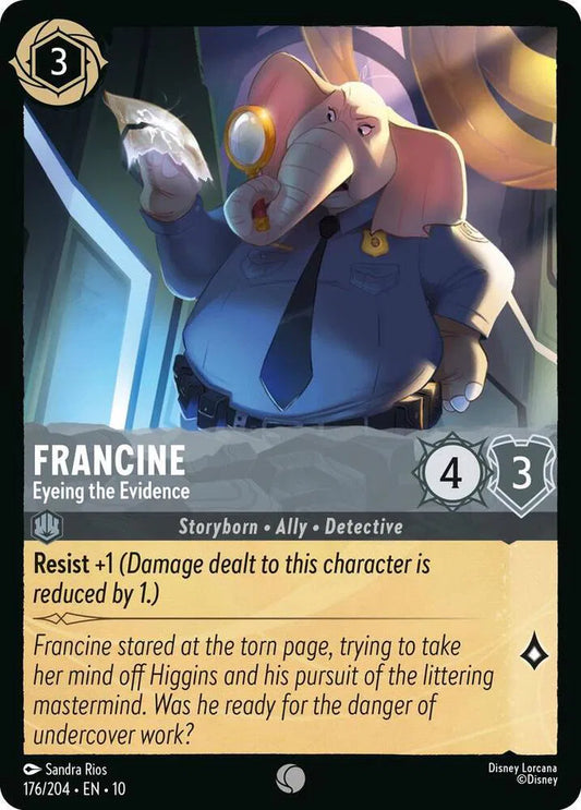 Francine - Eyeing the Evidence Whispers in the Well