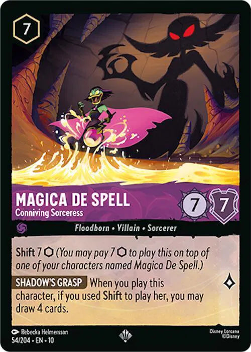 Magica De Spell - Conniving Sorceress Whispers in the Well
