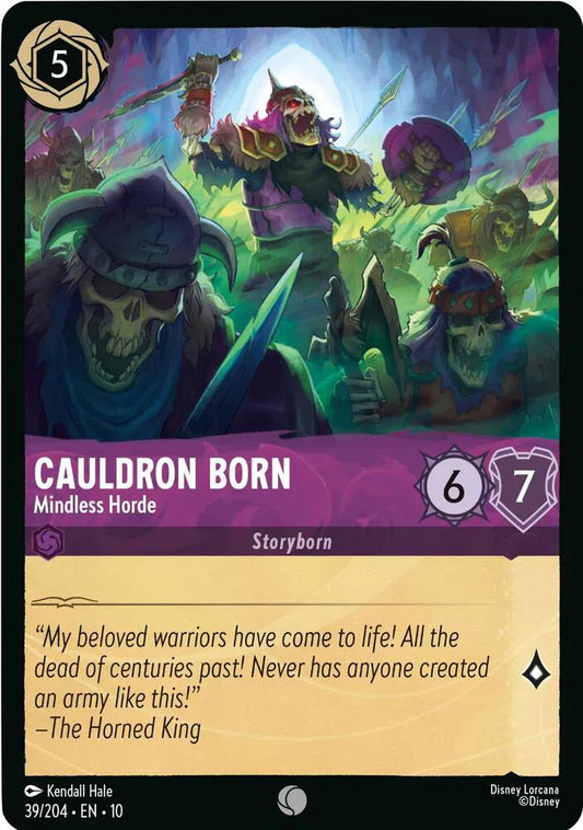 Cauldron Born - Mindless Horde Whispers in the Well
