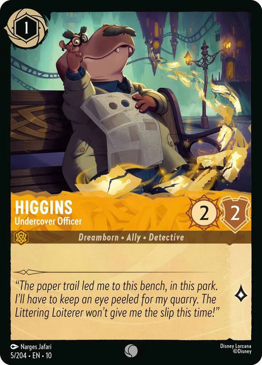 Higgins - Undercover Officer Whispers in the Well
