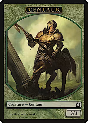 Centaur Token Return to Ravnica