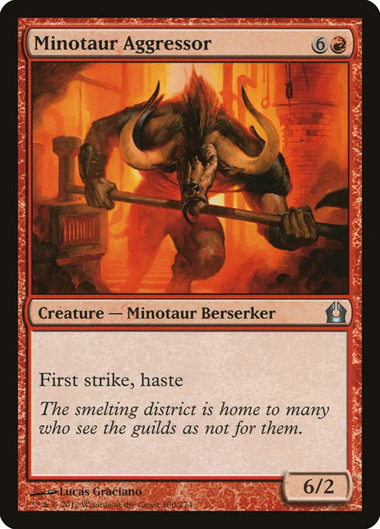 Minotaur Aggressor Return to Ravnica