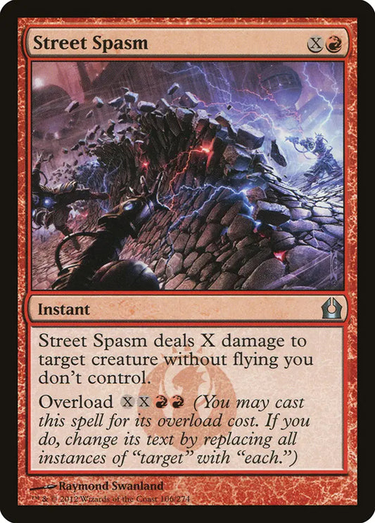 Street Spasm Return to Ravnica