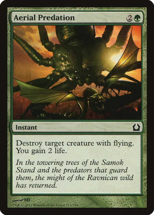 Aerial Predation Return to Ravnica