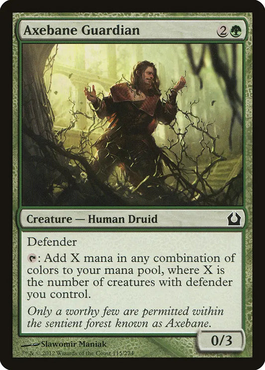 Axebane Guardian Return to Ravnica