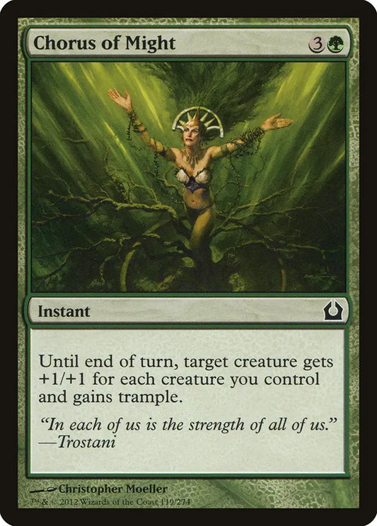Chorus of Might Return to Ravnica