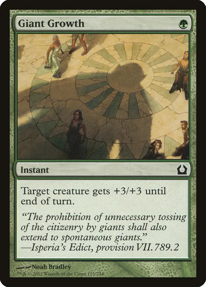 Giant Growth Return to Ravnica