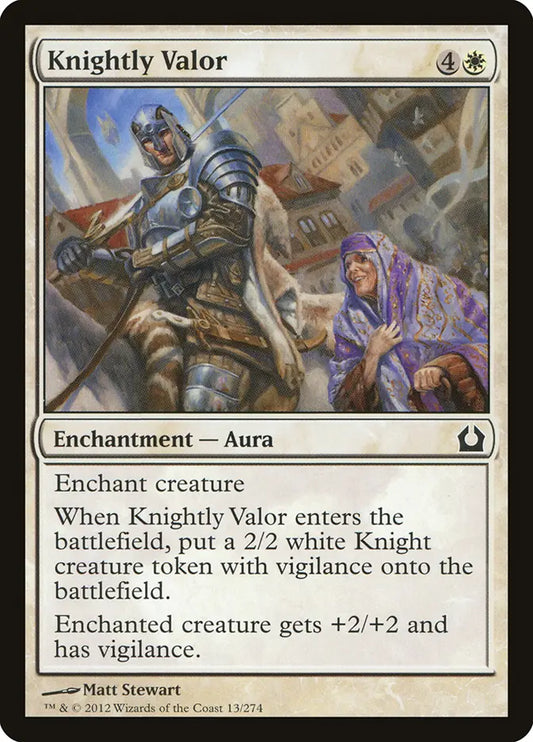 Vaillance chevaleresque Retour à Ravnica