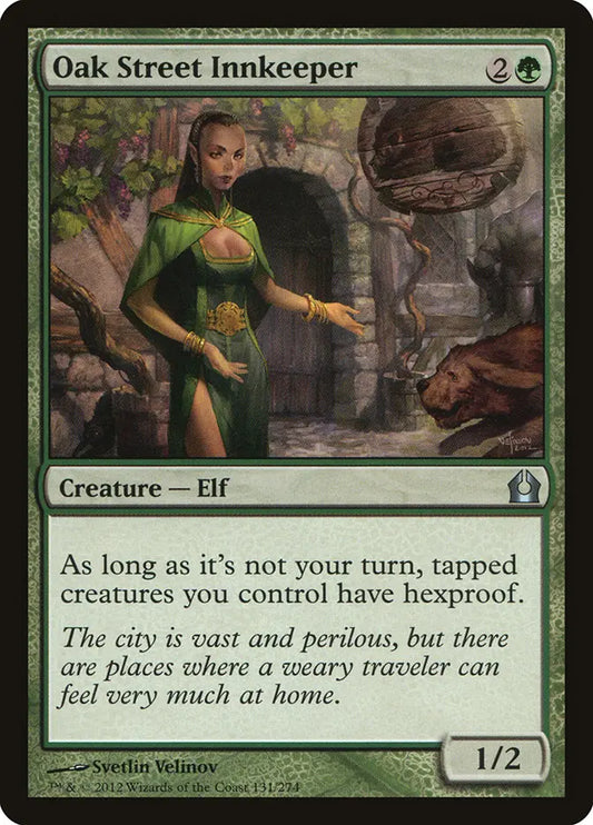 Oak Street Innkeeper Return to Ravnica