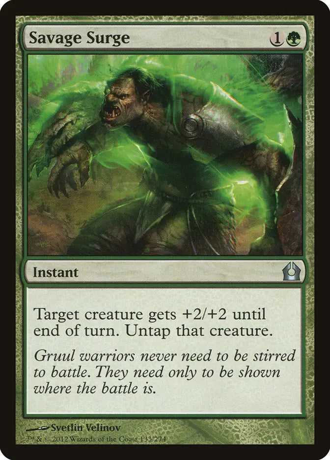 Savage Surge Return to Ravnica
