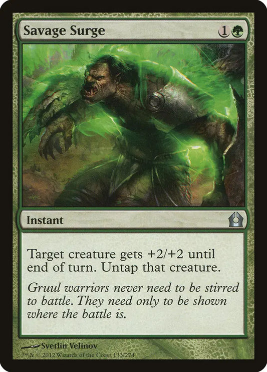 Savage Surge Return to Ravnica