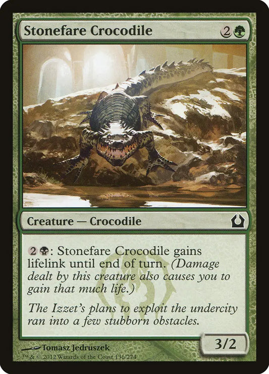Stonefare Crocodile Return to Ravnica