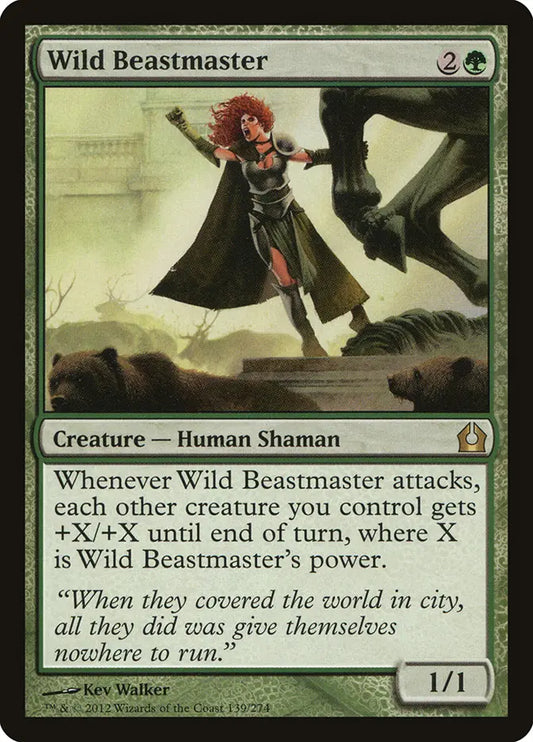Wild Beastmaster Return to Ravnica
