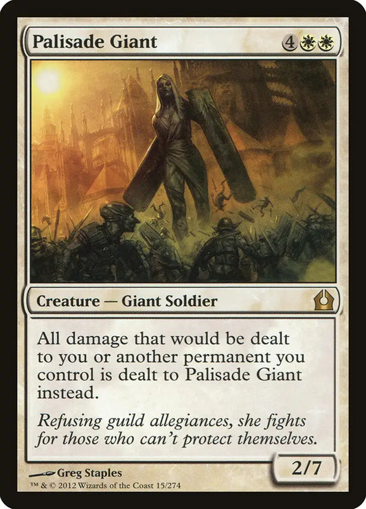 Palisade Giant Return to Ravnica